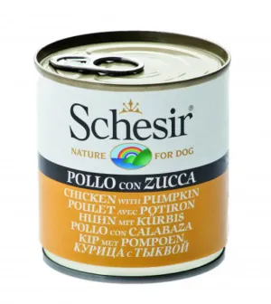 Schesir Wet Dog Food (Chicken with Pumpkin)