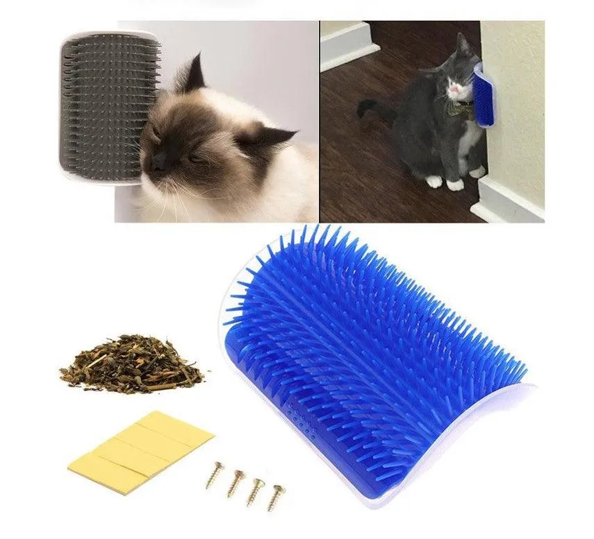 Self Groomer Massage Brush for Cats