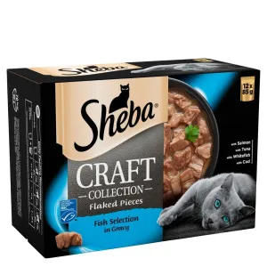 Sheba Craft Collection Fish Selection in Gravy Cat Food