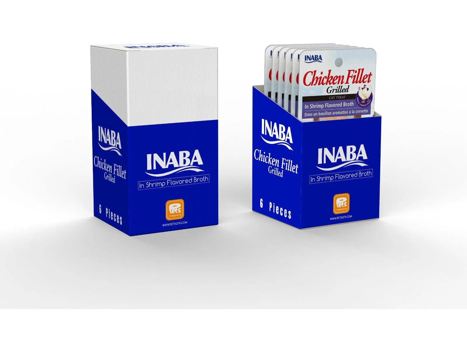 Shrimp Flavored Broth (INABA Grilled Chicken Fillet)15gx6 pcs