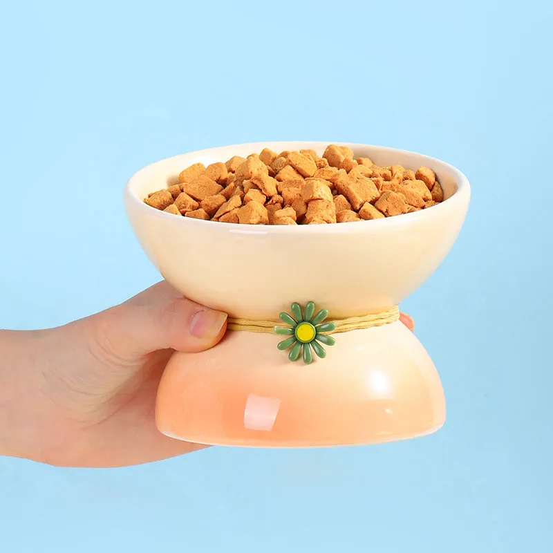 Small Ceramic Cat Bowl