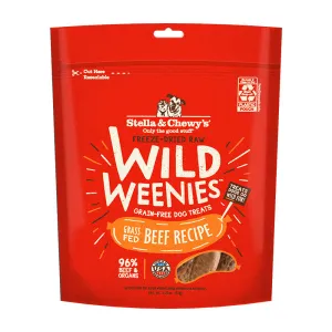 Stella & Chewy's Treats for Dogs Beef Wild Weenies, 3.25-oz Bag