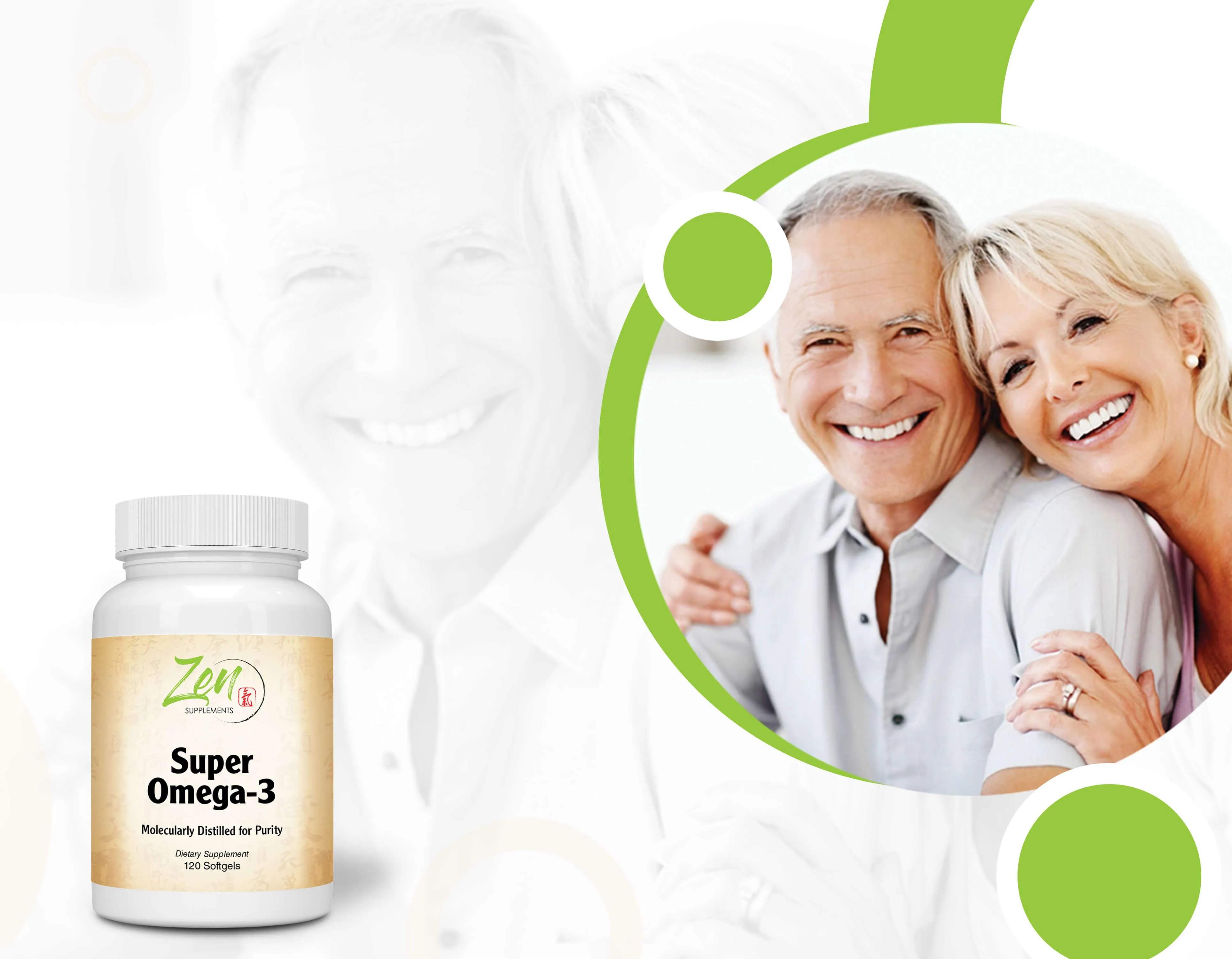 Super Omega-3 - With EPA & DHA - 120 or 240 Softgel