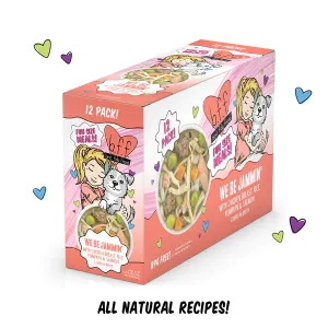 Weruva BFF Fun Size Meals  We Be Jammin' with Chicken Breast, Rice, Pumpkin & Salmon