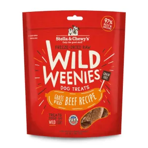 Wild Weenies Grass Fed Beef Recipe Freeze-Dried Raw Dog Treats